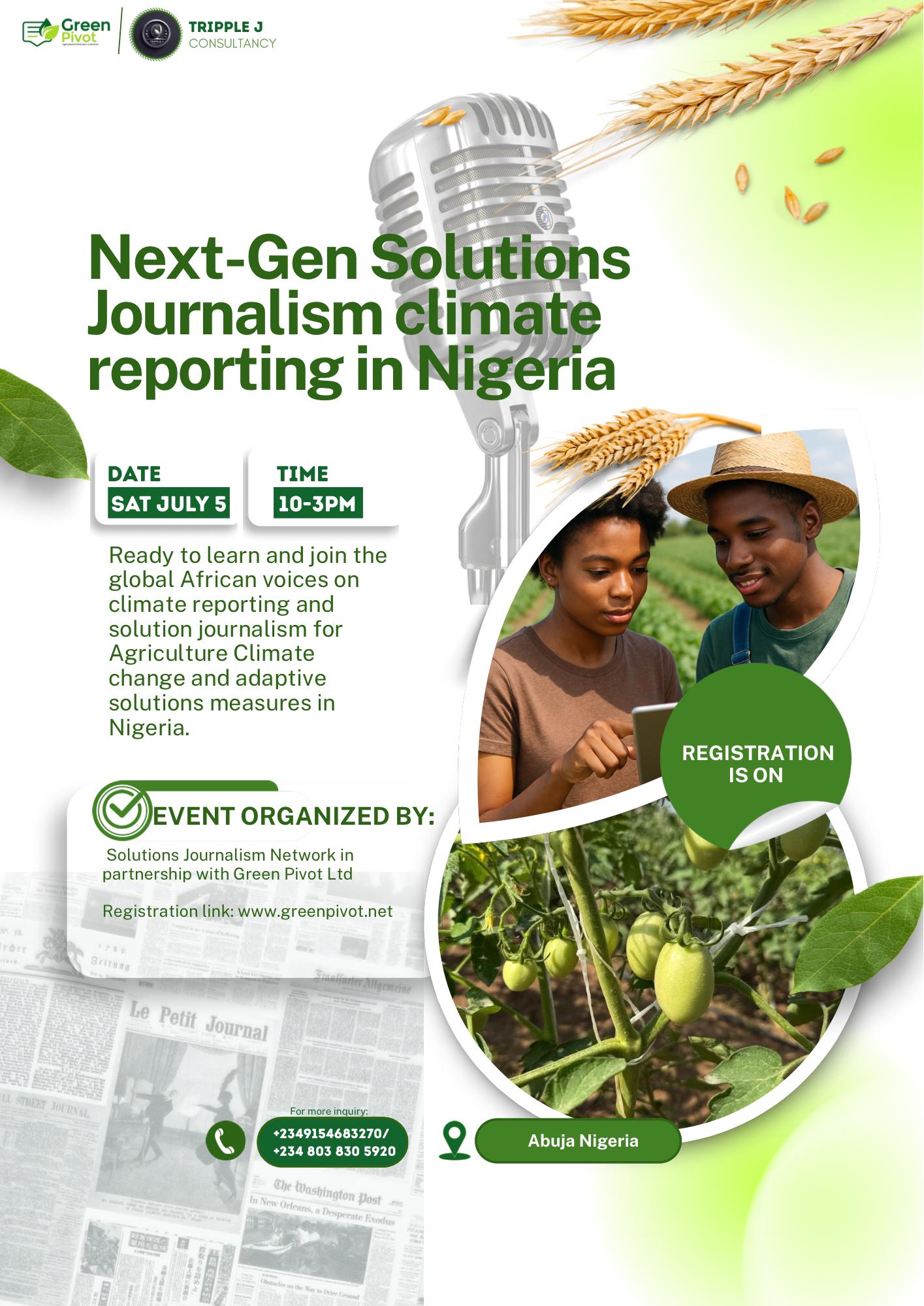 NIGERIA NEXT GEN SOLUTIONS JOURNALISM NETWORK